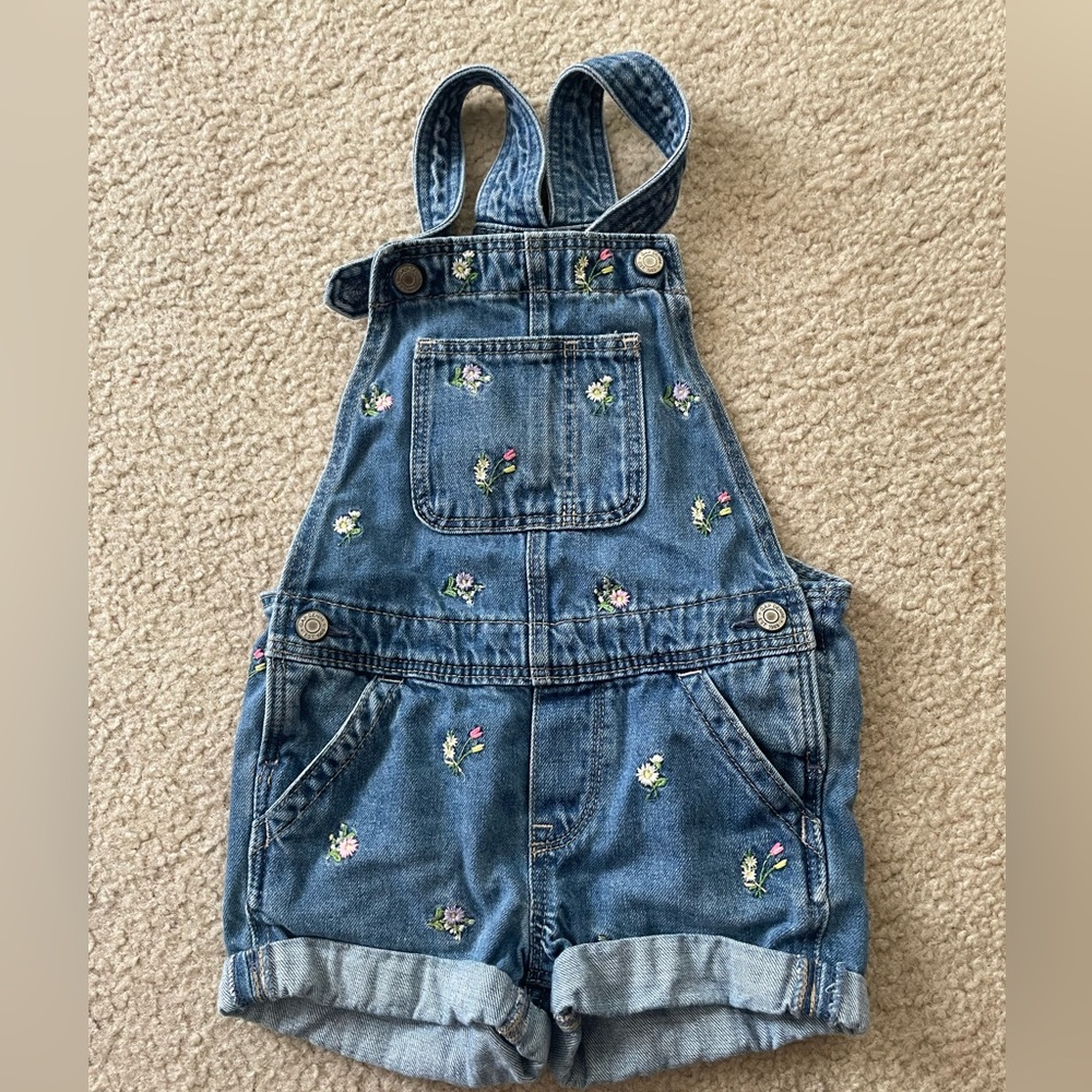 Gap toddler girl overalls